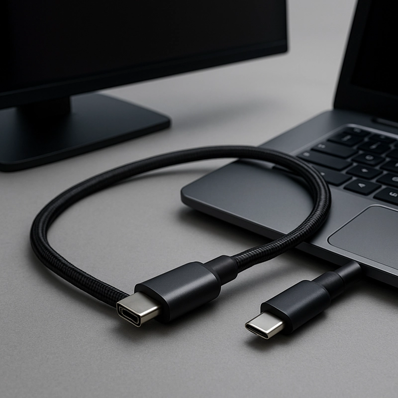 Active HDMI source to USB-C display converter connection