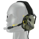 Tactical Communication Earmuffs with Microphone for Noise Control product detail image 3