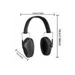 Noise-canceling Tactical Earmuffs for Shooting Safety