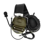 Noise Reduction Tactical Headset with Radio Communication