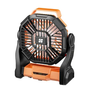 Multifunctional Outdoor Camping Fan with LED and Power Bank