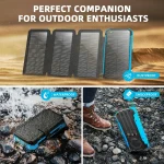 10,000mAh H-PS31M Solar Power Bank image 5