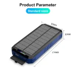 H-PS49W Solar Power Bank 20000mAh Fast Charging image 3