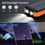H-PS49W Solar Power Bank 20000mAh Fast Charging image 5