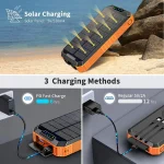 H-PS49W Solar Power Bank 20000mAh Fast Charging image 7