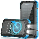 20,000mAh Wireless Charger H-PS92W Solar Power Bank image 3