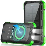20,000mAh Wireless Charger H-PS92W Solar Power Bank image 4